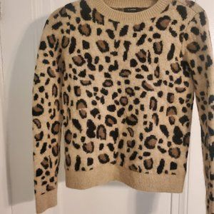 Halogen Cheetah Sweater